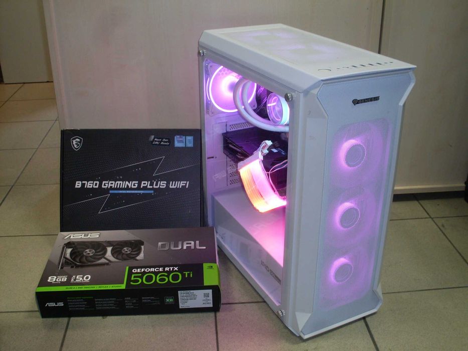 MEGA KOMPUTER i7-13700k, RTX 5060 Ti, 32GB DDR5 6000Mhz, SSD 2TB NVMe