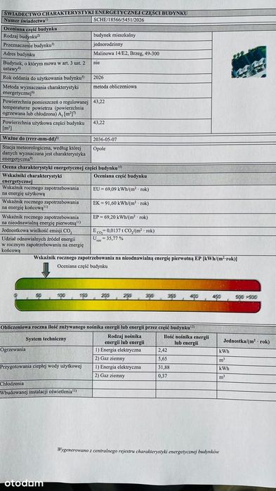 GOTOWE Mieszkanie pow. całkowita 47m2 poddasze 32m2