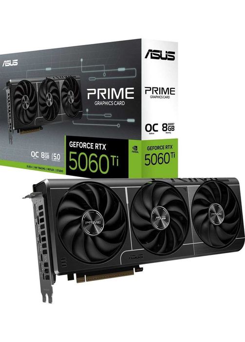 Відеокарта Asus PRIME GeForce RTX 5060 Ti OC 8GB (PRIME-RTX5060TI-O8G)
