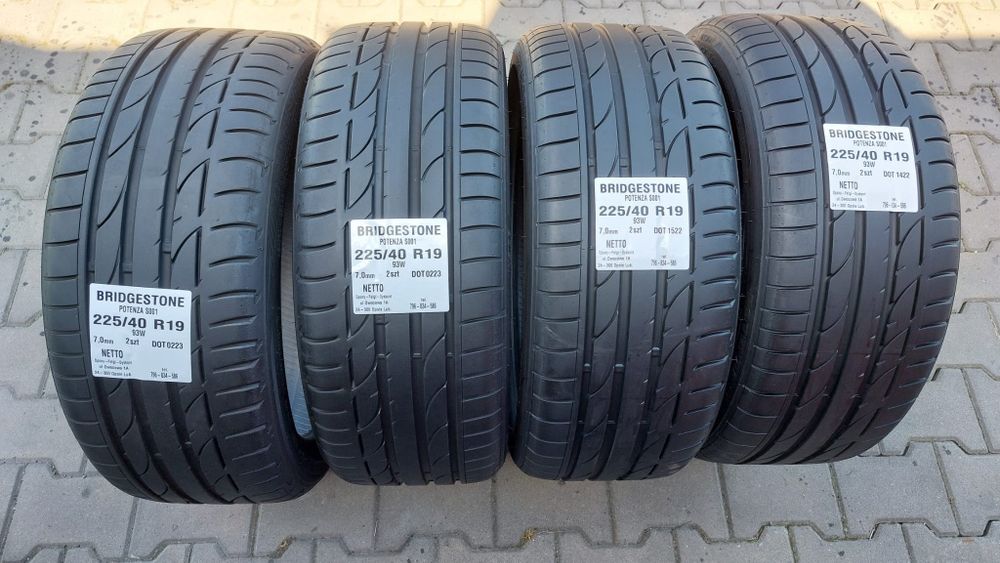 Opony Bridgestone 225 40 R19