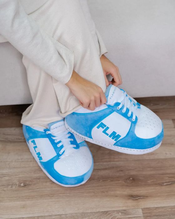 Pantufas Flamingueo® Estilo Sneaker