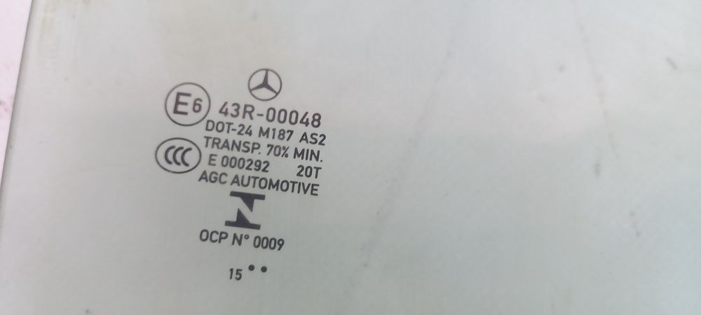 Vidro porta trás direito MERCEDES-BENZ Classe A (W176)