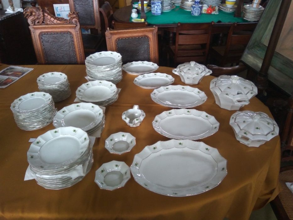 Serviço Jantar Completo SP Coimbra Motivo Floral