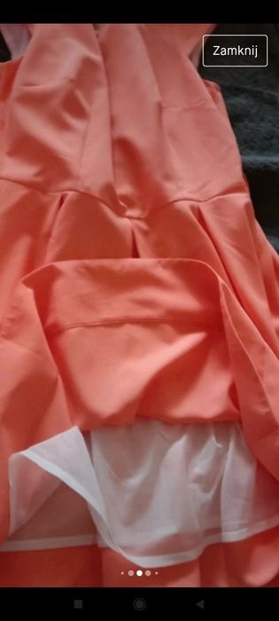 Sukienka damska koktajlowa