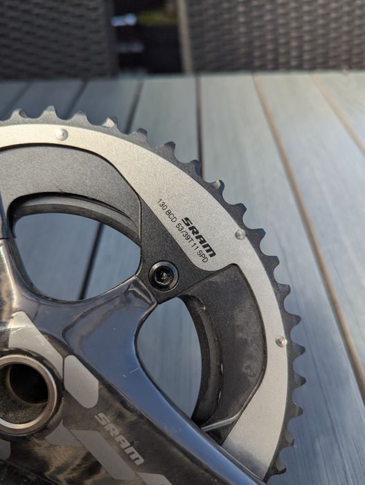 Prawe ramie korby Sram RED22 EXOGRAM GXP 2.2 11 SPD / 172,5 mm / 130BCD | 53/39T