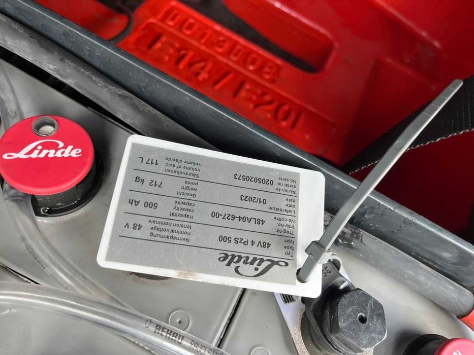 Wózek widłowy Linde E14-02 Elektryczny 2023 rok tylko 88mth przesuw