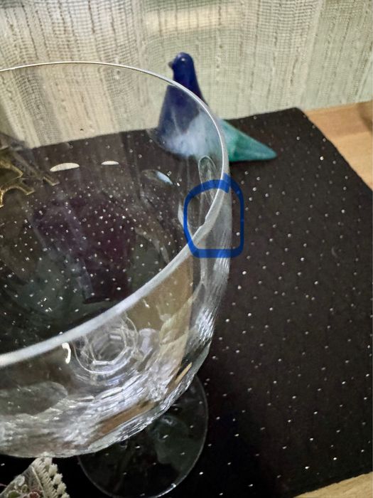 Бокали скляні різні