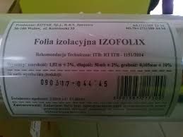 ‼️ОРИГІНАЛ‼️ Фольга для теплоїпілоги 105 мк IZOFOLIX Kotar‼️  (Роздріб/Опт/Безнал). Доставка по Україні. 100% ПОЛЬЩА