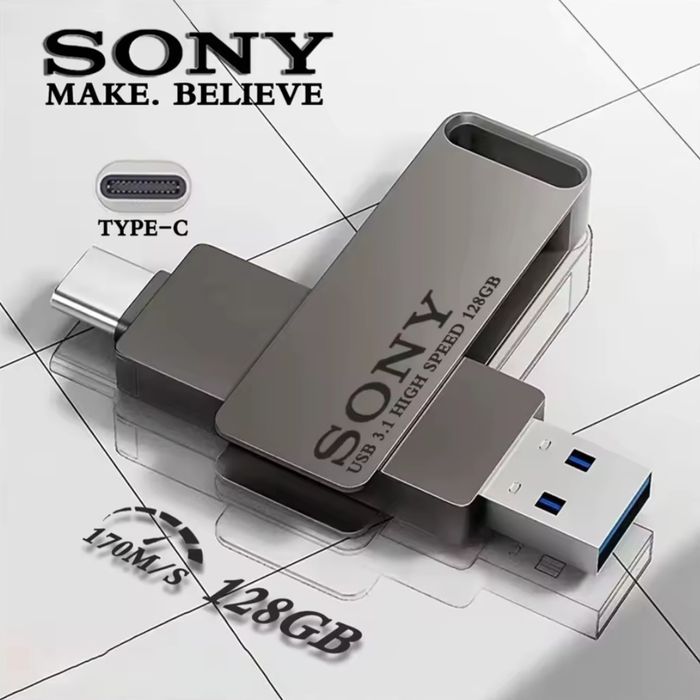 Флешка Sony 128GB USB 3.1 high  speed.