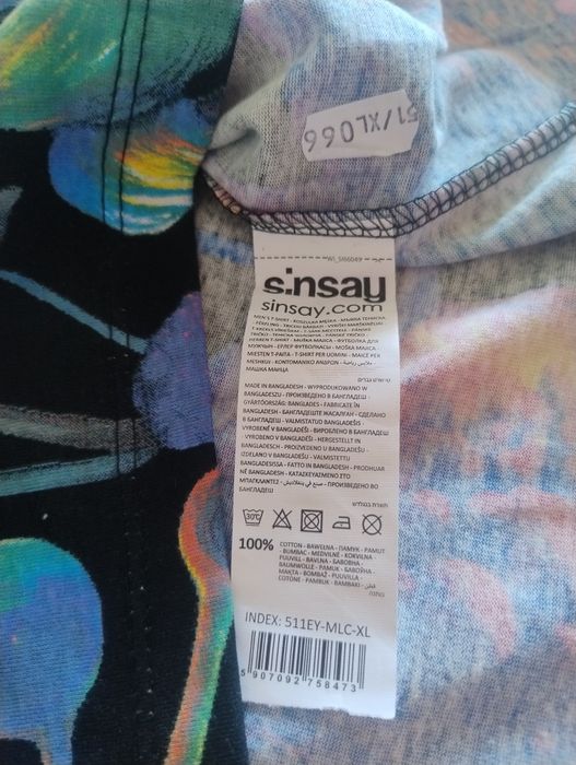 Nowa koszulka Sinsay rozm.XL