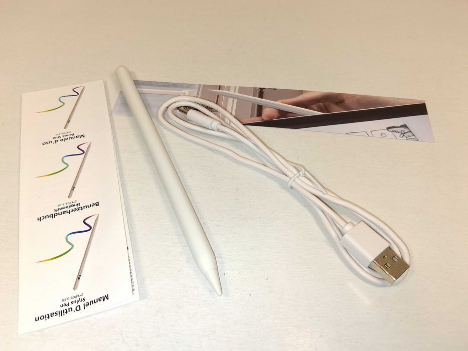 Z238 Rysik Stylus Pen Do Tabletu iPad Android 1.5mm Superfine NibWhite