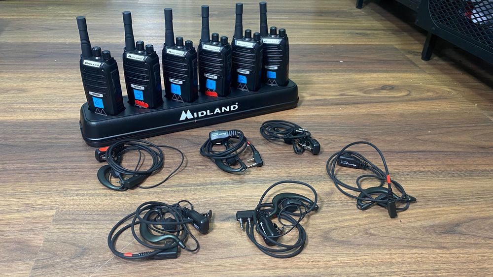 Intercomunicadores Walkie Talkies Midland BR02 - 6 unidades
