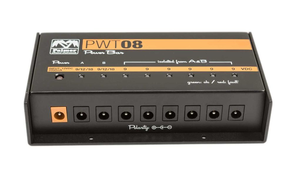 Fonte alimentação pedais - Palmer PWT08 mk I