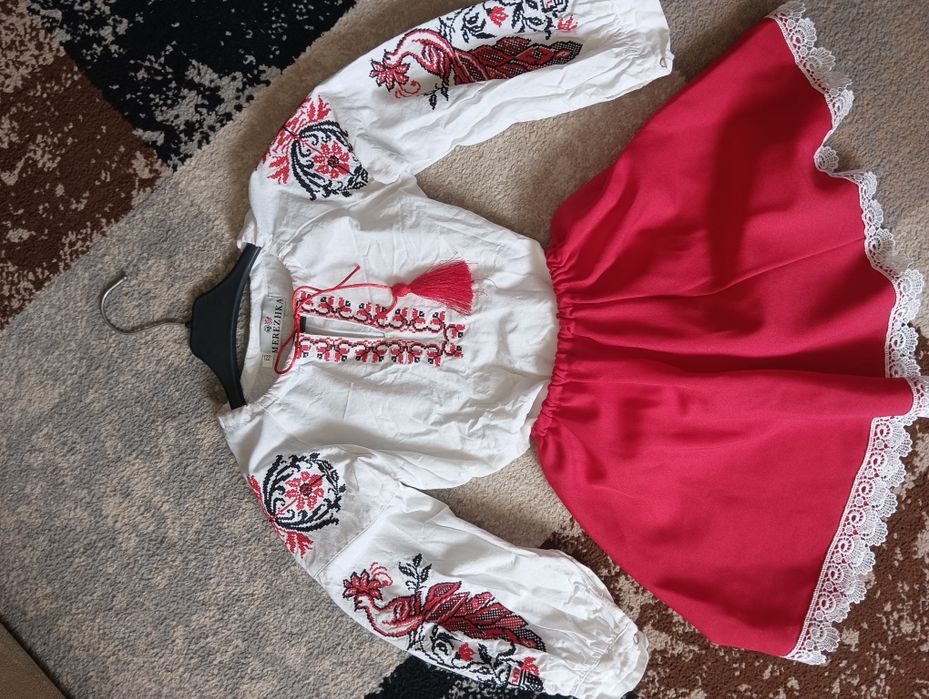 Костюм мережка для дівчинки вишиванка спідниця merezhka