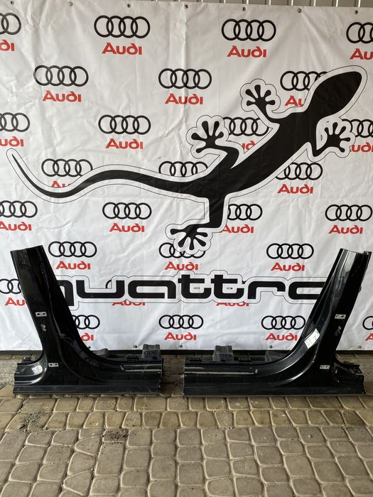 Стойка кузова середняя  c порогом порог Audi A4 B8 08-16 год