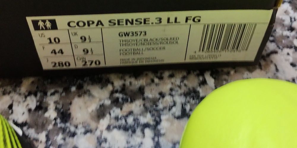 Chuteiras Adidas COPA Novas N°44