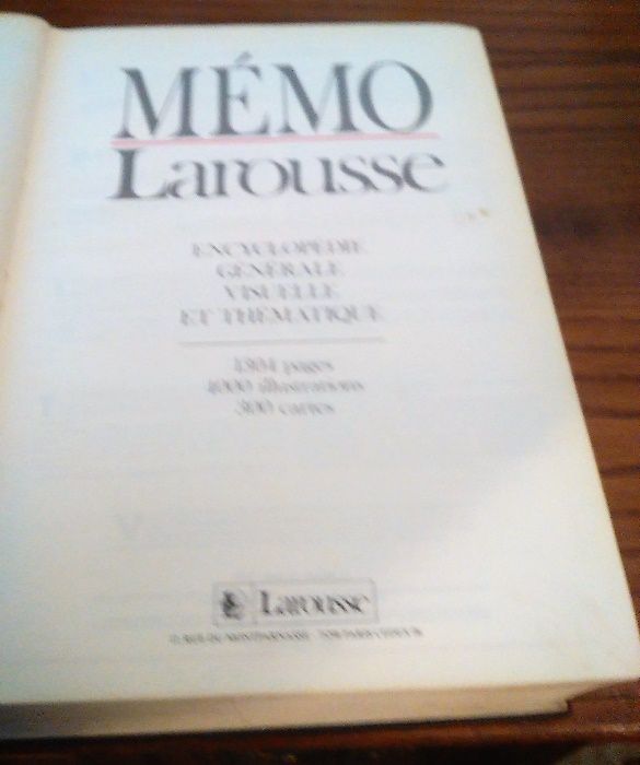 Enciclopédia Geral Larousse Francesa