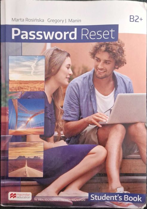 Password Reset B2+ student's book