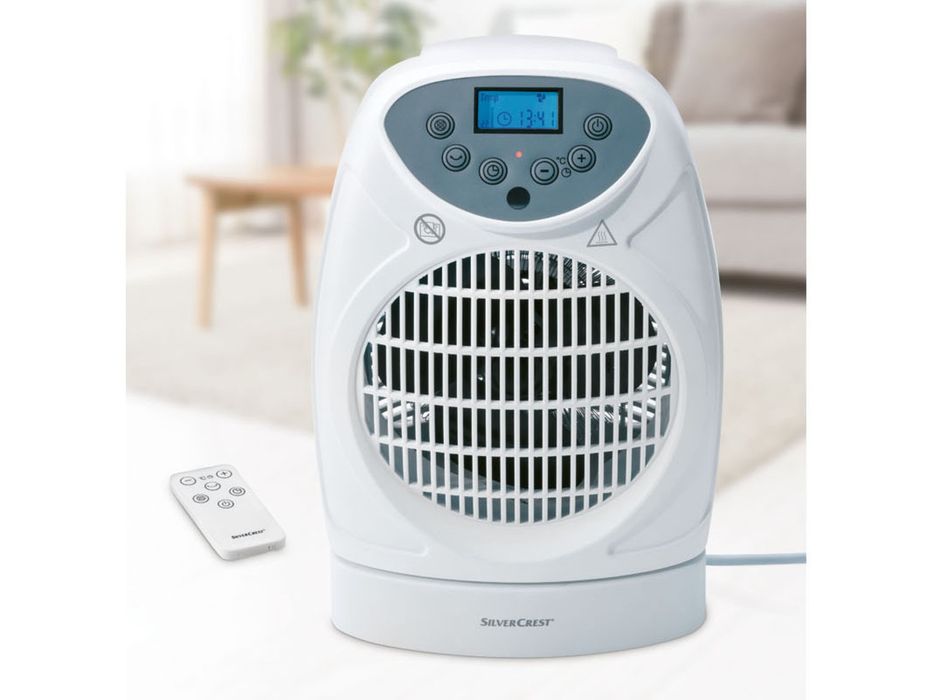 Nowy Termowentylator z pilotem SHLF 2000 D3 SILVERCREST