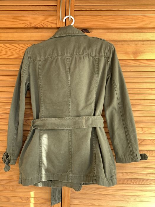 Куртка джинсова jeans хакі зелена m