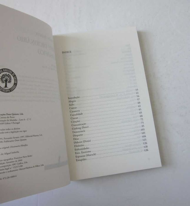 Fernando Savater - O MEU DICIONÁRIO FILOSÓFICO