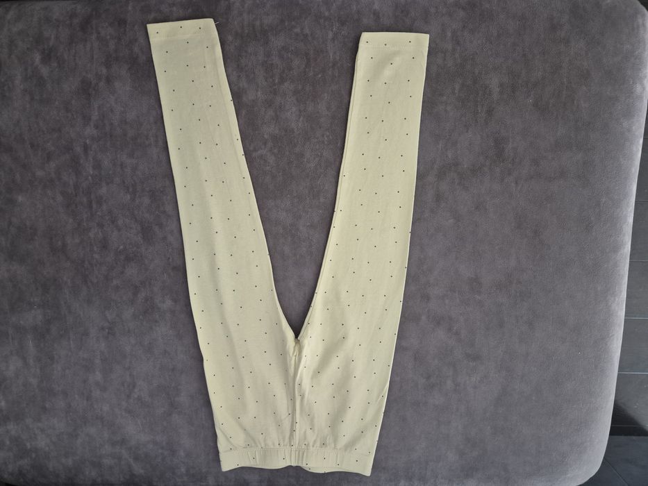 Legginsy dziewczęce cienkie 116