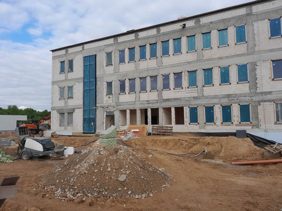 Wimbet posadzki mixokretem,styrobeton