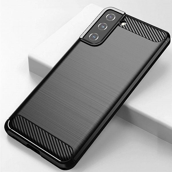 Carbon Case elastyczne etui pokrowiec Samsung Galaxy S21+ 5G (S21 Plus