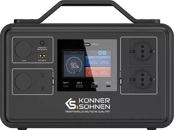 Портативна мобільна електростанція Konner&Sohnen KS 1200PS
