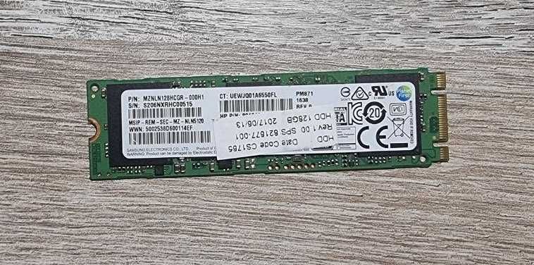 Samsung SSD m.2 SATA 128гб