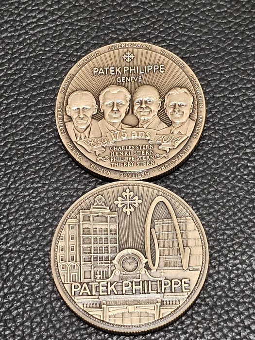 Medalha  PATEK PHILIPPE  Geneve  relogios de LUXO Série  Limitada