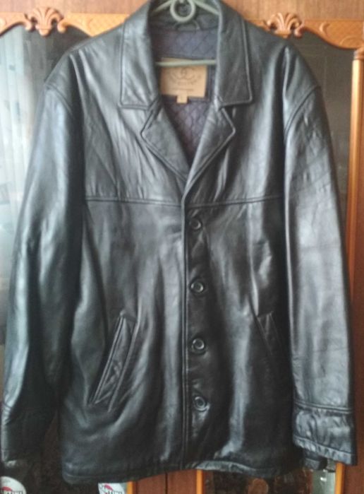 Мужская кожаная куртка Ciro Citterio размер L