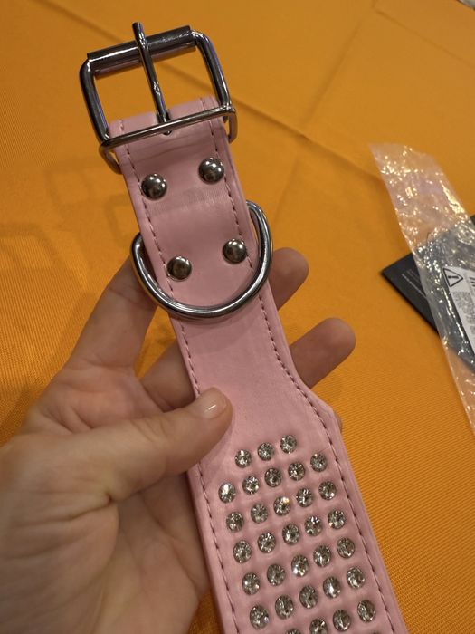 NOWA Obroża dla psa z diamencikami