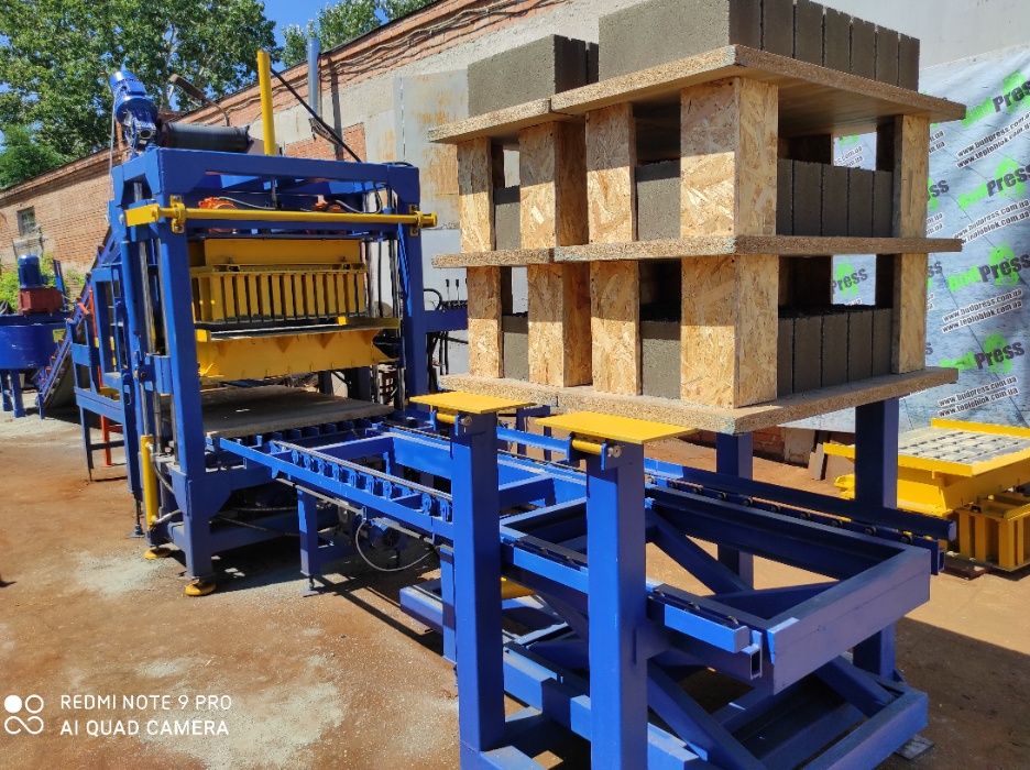 Вибропресс КВП-858-2ПА (Линия вибропрессования, полуавтоматическая)