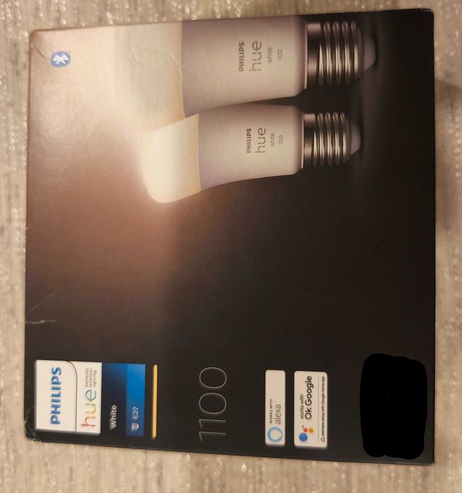 Lâmpadas Inteligentes Philips HUE E27 9W 60mA - 806 Lúmen - 2700K
