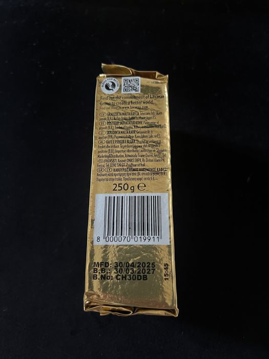 Kawa mielona Lavazza Qualita Oro 100% arabica