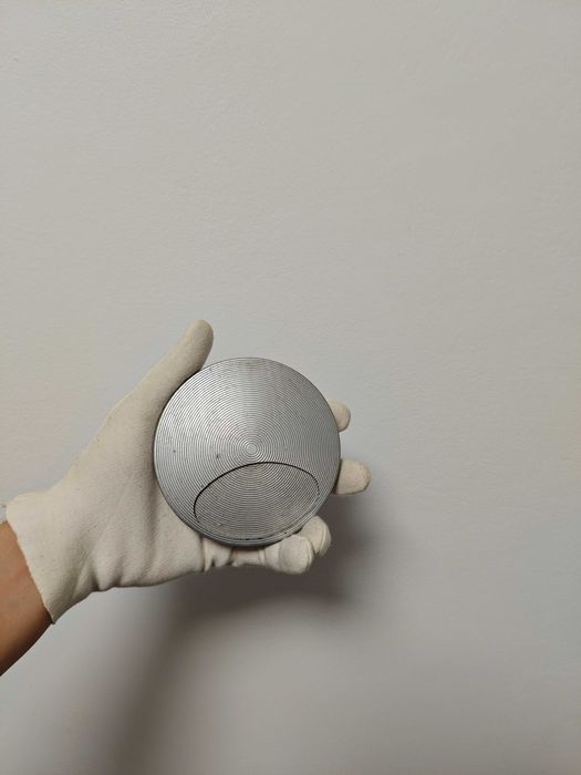 Вінтажна колекційна сіра попільничка закрита пепельница старая