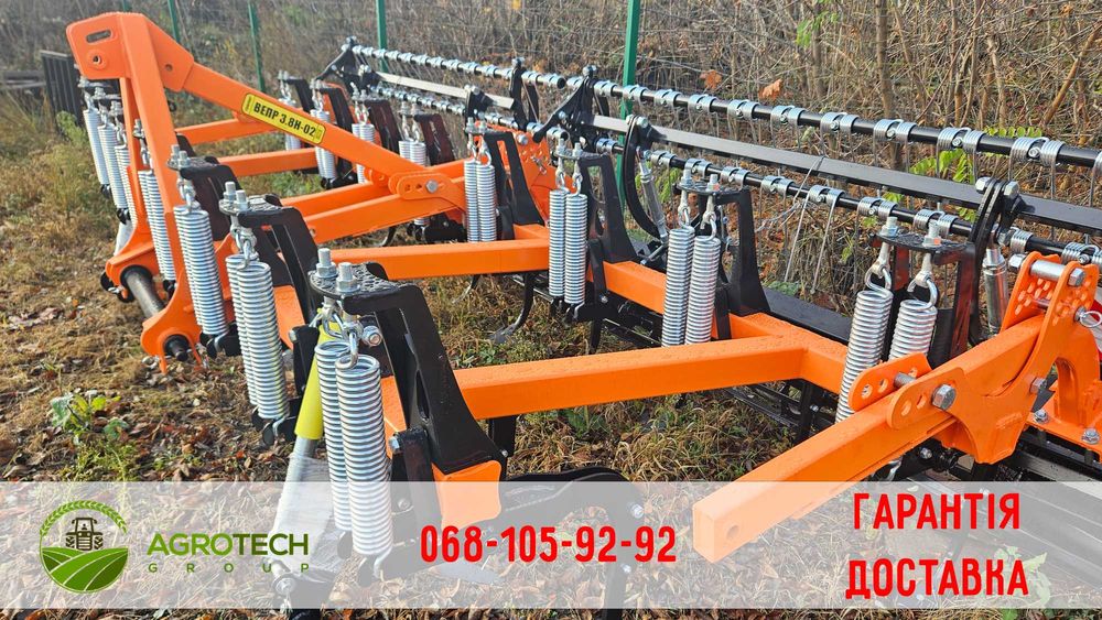 Культиватор причіпний навісний ВЕПР  3,8 4,2