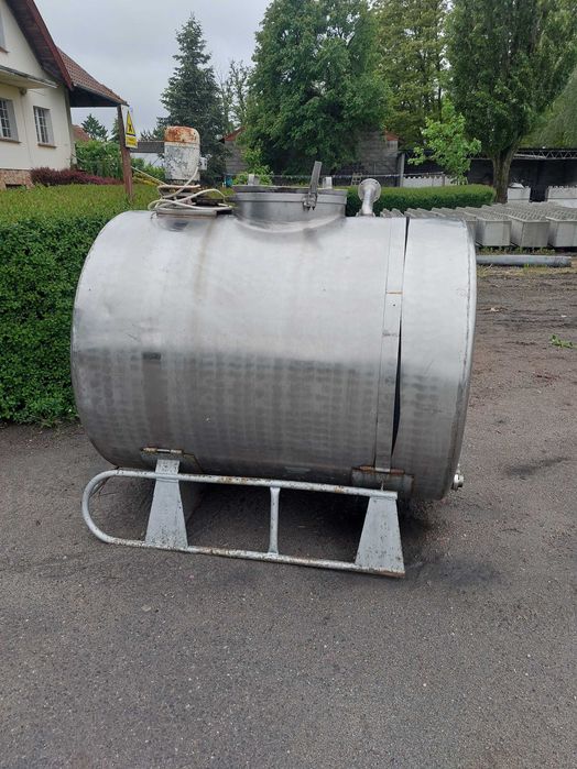 Zbiornik stal nierdzewna kwasówka stal kwasoodporna 2000 l  mieszadło
