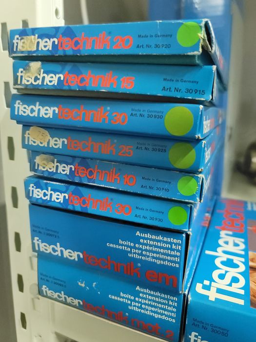 Fischer Technik LEGO Stare Klocki