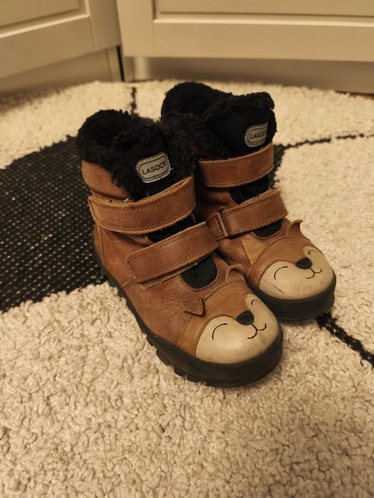 Buty zimowe skórzane Lasocki rozm 30