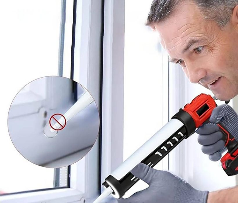 Акумуляторний пістолет для герметика (без АКБ та ЗУ), CX51 / Термопіст