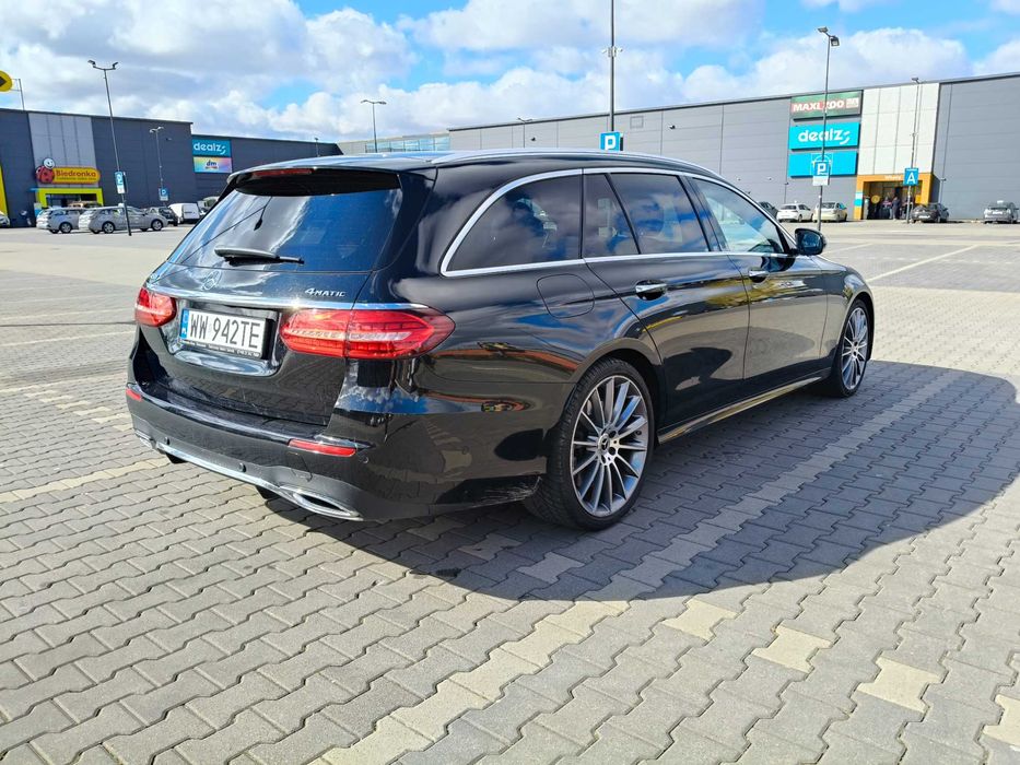 Mercedes E450 AMG Wynajem długoterminowy samochodów, wypożyczalnia aut