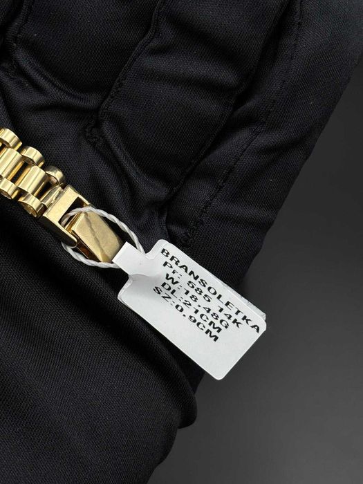 Złota Bransoletka Złoto 585 14K Unisex Nowa 18,48 Gram