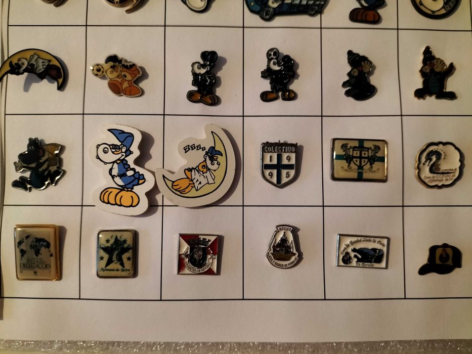 Colecção de 116 emblemas todos diferentes do Futebol Clube do Porto.