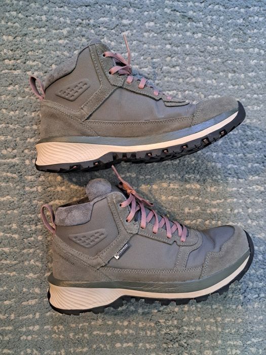 Bota de caminhada impermeáveis (mulher) NH500 WP cinzento