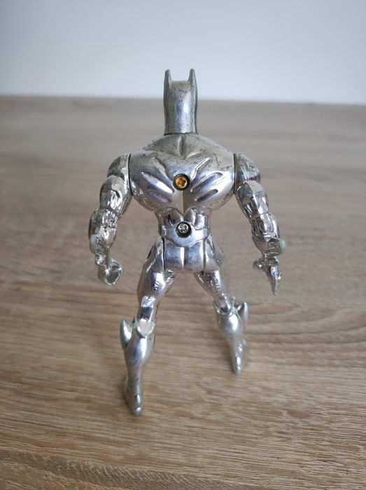 Figurka Kolekcjonerska Vintage Batman z 1996r. Chrom Srebra