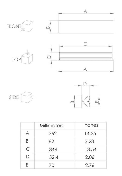 Eglo led de parede retangular para interior (118)