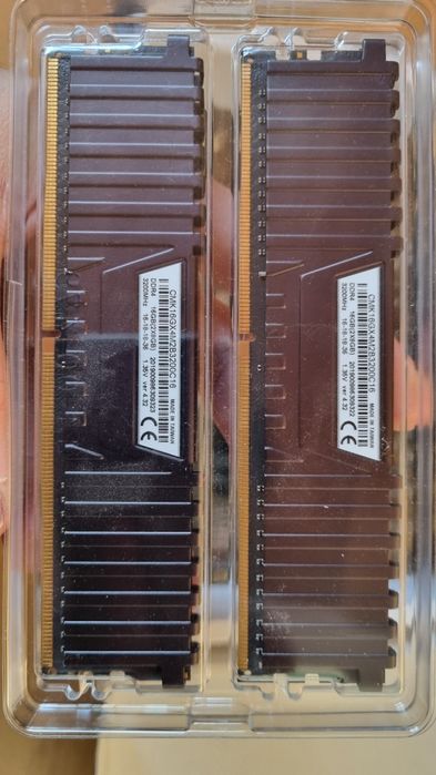 AMD ryzen 5 3600 + Asus B450 gaming plus + 2x8 GB RAM + Fortis 3