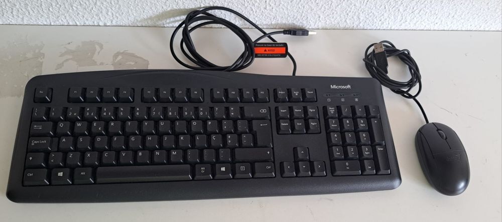 Vende se Teclado Microsoft + Rato Genius ligação USB

Conjunto 20€